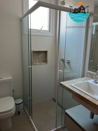 Imagem Aluguel Anual em Condomínio Pé na Areia em Juquehy, Aluguel temporada, com 4 suítes, Churras. piscina Privativa, máx. 08 pessoas | Juquehy Imobiliária