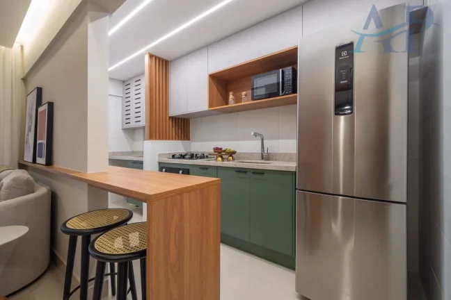 Imagem Apartamento na Guilhermina em Praia Grande Mobiliado e Decorado