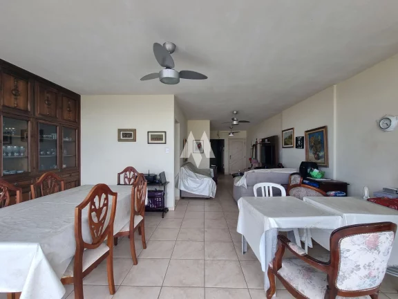 Imagem Apartamento Padrão de 3 dormitórios com vista total das praias de Santos