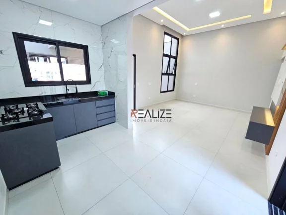 Imagem Casa moderna com 3 dormitórios à venda, 104 m² por R$ 765.000 - Jardim Bom Sucesso - Indaiatuba/SP