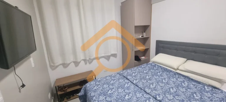 Imagem Apartamento à venda no Canto do Forte, Praia Grande-SP: 1 quarto, 1 sala, 1 banheiro, 1 vaga de garagem, 35m² de área.