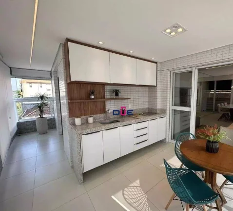 Imagem Apartamento com 2 dormitórios à venda, 84 m² por R$ 1.560.000 - Boqueirão - Santos/SP