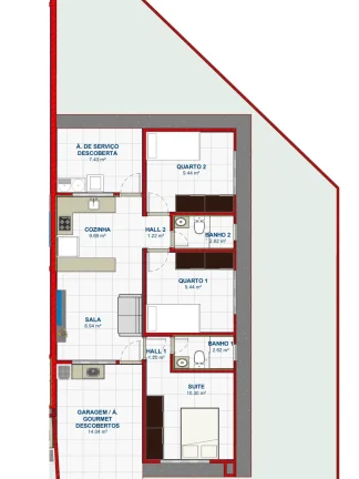 Imagem Casa 3/4 C Suite No Ravena