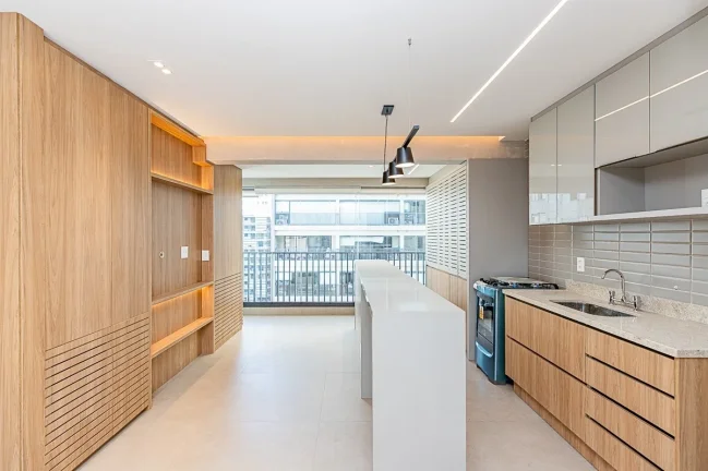 Imagem Apartamento 65M², 2Q, 1 Suíte, 2 Banheiros, 1 Vaga, Academia, Piscina, Churrasqueira, Piscina Aquecida, Salão de Festas e Jogos, Quadra, Bicicletário.
