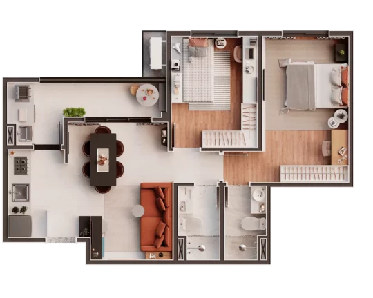 Imagem APARTAMENTO RESIDENCIAL em Mogi das Cruzes - SP, Vila Cecília