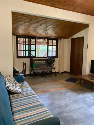 Imagem Ótima casa com 2 dts- 2 terrenos- reformada- Jardim Carolina- Ubatuba- SP