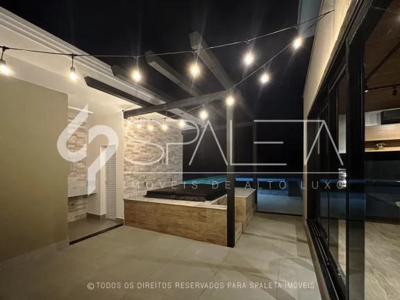 Imagem Mansão com piscina e quadra de tênis à venda no Parque das Bandeiras em Indaiatuba