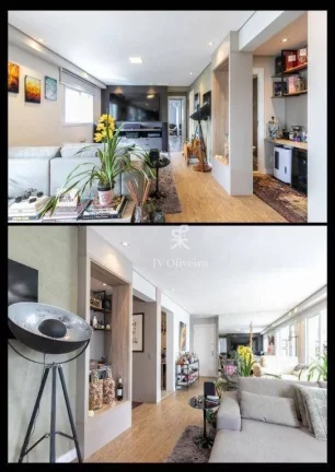 Imagem Apartamento com 3 dormitórios à venda, 130 m² - Portal do Morumbi - São Paulo/SP