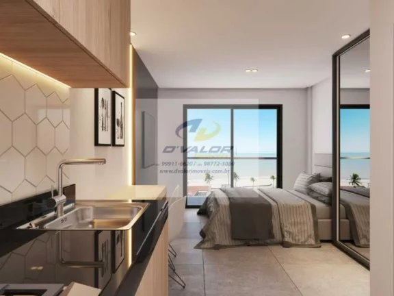 Imagem Vendo Flats de 22,80 à 36,96m², na melhor localização da praia de Manaíra