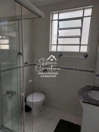 Imagem Apartamento lado praia Enseada, Guarujá-SP! 2 quartos, 2 salas, 2 banheiros, 1 vaga, 77m².