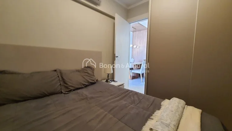 Imagem Este apartamento totalmente mobiliado, ideal para pessoas que não possuem móveis e eletro domésti...