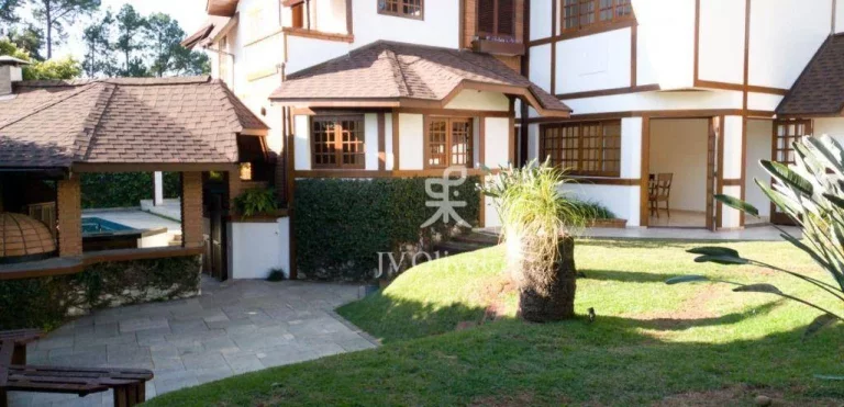 Imagem Sobrado com 4 dormitórios para alugar, 420 m² por R$ 15.000,00/mês - Alphaville 03 - Santana de Parnaíba/SP