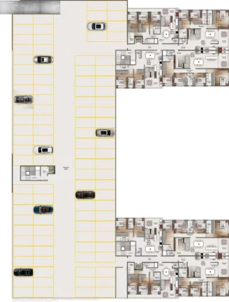 Imagem Atlântico Residence - Breve Lançamento - Apartamento à venda no bairro Canto Grande - Bombinhas/SC