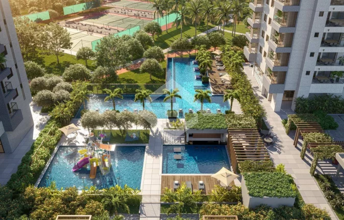 Imagem Apartamento para Venda na Península: 3 Suítes, 95m², Frontal Lagoa
