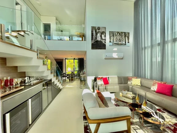 Imagem Casa com 3 suítes 1 escritório e 4 vagas no condomínio Veduta Blu - Jundiaí/SP
