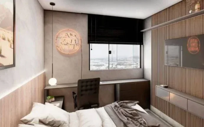 Imagem Studio à venda, no Collegiate Varginha/MG, em Varginha, Santa Luiza, com 1 quarto, 22,74m2