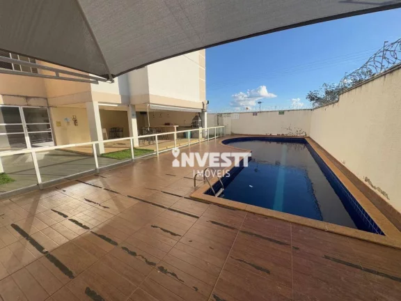 Imagem Apartamento com 2 dormitórios para alugar, 54 m² - Chácara São Pedro - Aparecida de Goiânia/GO