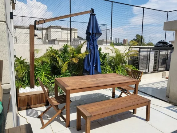 Imagem Cobertura no Alto da Boa Vista, com 234 M², 3 quartos sendo uma suíte master, 5 banheiros, 3 vagas, área de serviço, ar condicionado, churrasqueira.