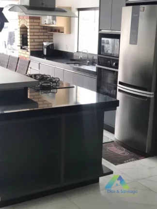 Imagem Cobertura com 197m² totalmente mobiliada com 3 dormitórios à venda por R$ 865.000,00 - Vila Metalúrgica - Santo André/SP