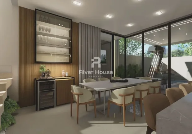 Imagem Condominio Florais Esmeralda, Casa de Alto Padrão 03 Suites sendo 02 com Closet 01 Master