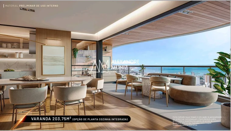 Imagem Casa Boris Meireles, Lançamento, Apartamentos à Venda Meireles, 4 suítes.