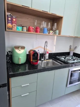 Imagem Apartamento 48m², 2 dormitórios, sendo 1 suíte, além de mais 1 banheiro social. Sala dois ambien...