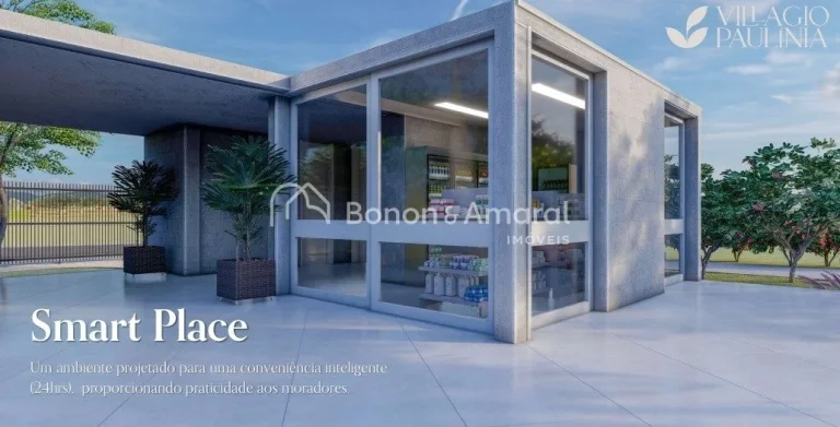 Imagem Excelente lote de esquina com 283 mÂ² Ã  venda no CondomÃ­nio Villagio PaulÃ­nia, PaulÃ­nia.
CondomÃ...