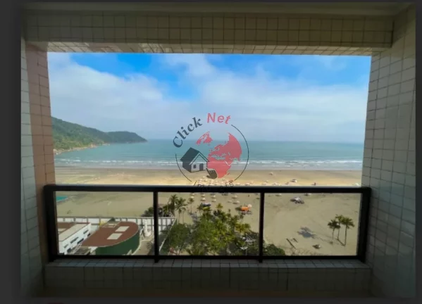 Imagem Cobertura Mobiliada de Frente para o Mar à Venda bairro Canto do Forte, Praia Grande