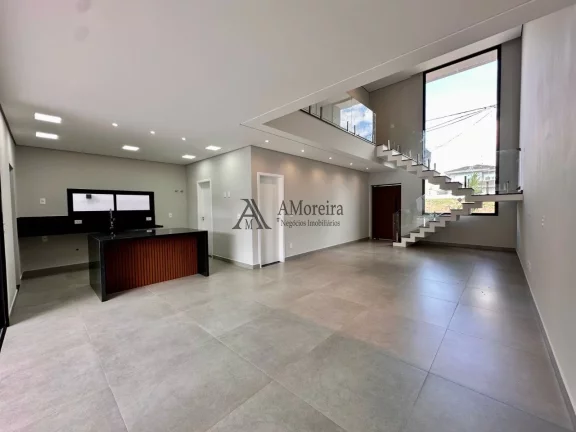 Imagem Maravilhosa casa em loteamento fechado à Venda em Jundiaí-SP, 3 Suítes e 4 Vagas de Garagem no Reserva Ermida!