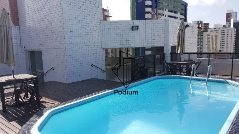 Imagem Apartamento Home Flat mobiliado e equipado a 500m da Praia do Cabo Branco - FL0902