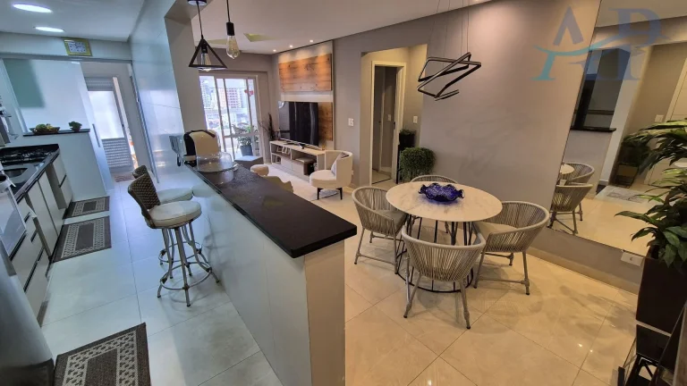 Imagem Apartamento na Aviação em Praia Grande Próximo ao Futuro Pier Turístico.