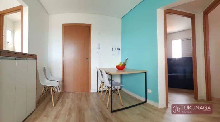 Imagem Apartamento com 2 dormitórios à venda, 46 m² por R$ 370.000,00 - Vila Galvão - Guarulhos/SP