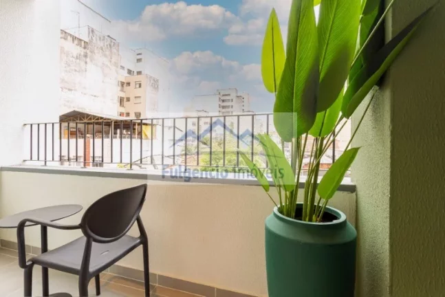 Imagem Apartamento Studio Mobiliado à venda de 24m² na Alameda Ribeiro da Silva