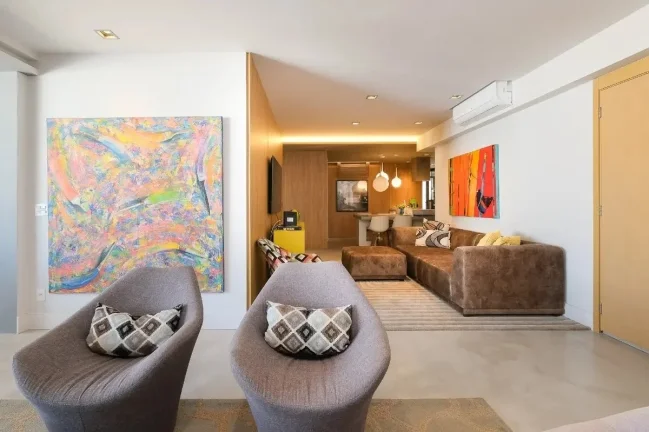 Imagem Apartamento 175M², 3Q, 3 Suítes, 4 Banheiros, 2 Vagas, Varanda, Academia, Piscina, Churrasqueira, Coworking, Deck Molhado, Brinquedoteca, Playground.