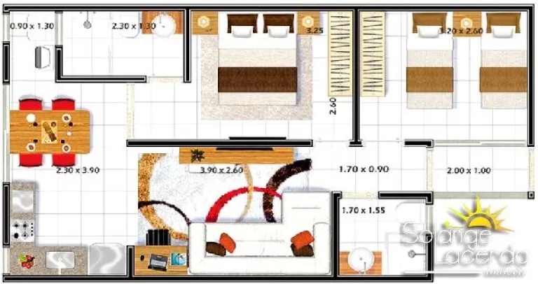 Imagem 2 ou 3 Dormitórios - Ótima Localização - Recém Construído