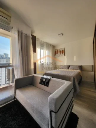 Imagem Studio super funcional com 27,50m², mobiliado e prontinho para morar!
O espaço conta com varanda, ...