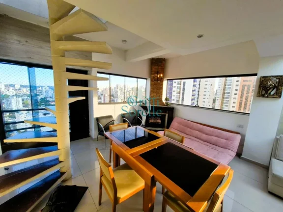 Imagem Cobertura Duplex Semi Mobiliada à Venda em Saúde - São Paulo/SP..