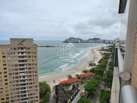 Imagem Apartamento com vista para Pitangueiras e Enseada: 3 quartos, 1 suíte, 2 salas, 3 banheiros, 1 vaga de garagem, 142m². Venha conferir!