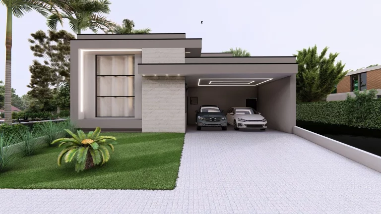 Imagem CASA TÉRREA 3 SUÍTES E PISCINA - RESIDENCIAL ROYAL GARDEN - PAULÍNIA