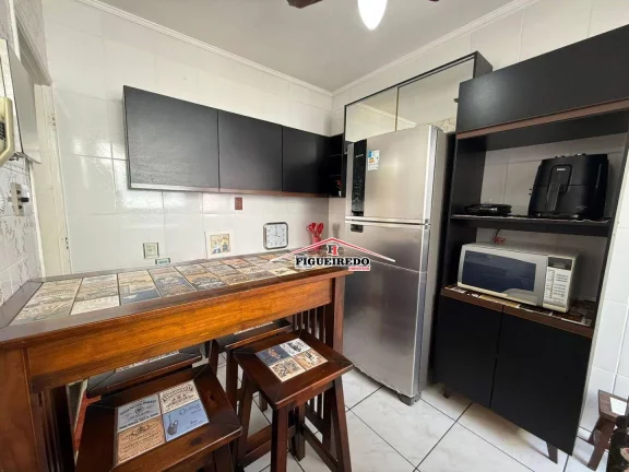 Imagem Apartamento com 1 dormitório à venda, 45 m² por R$ 295.000,00 - Canto do Forte - Praia Grande/SP