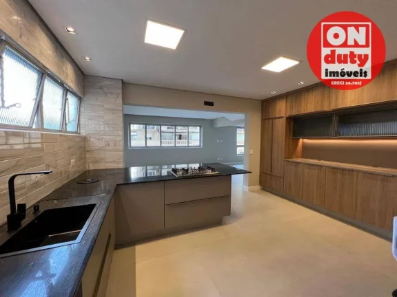 Imagem Apartamento para alugar, 220 m² por R$ 16.000,00/mês - Boqueirão - Santos/SP