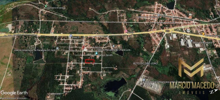 Imagem Terreno à venda, 5500 m² por R$ 660.000,00 - São José - Pacatuba/CE
