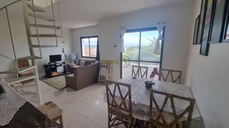 Imagem Cobertura, apenas 500 metros da praia, com vista da praia e do morro