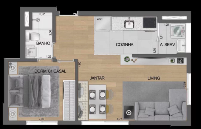 Imagem APARTAMENTO RESIDENCIAL em São Paulo - SP, Moema