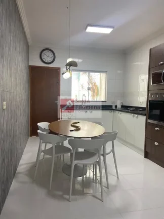 Imagem Sobrado para Venda em Santo André, Vila Pires, 3 dormitórios, 1 suíte, 3 banheiros, 2 vagas