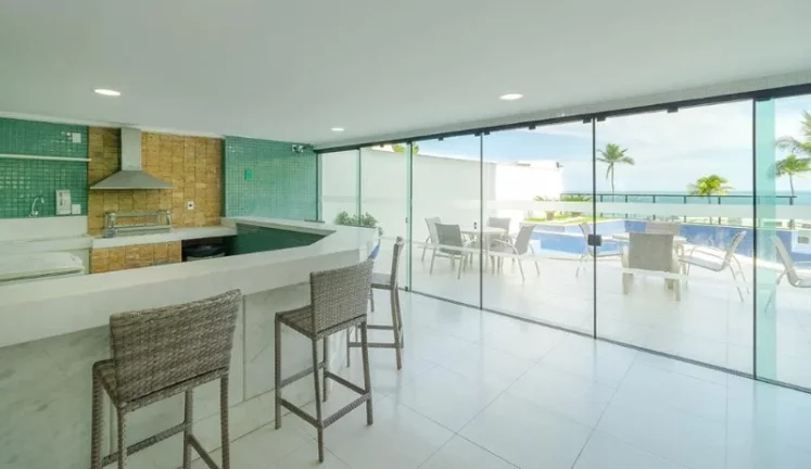 Imagem A 5ª Avenida imóveis selecionou esse belíssimo 4 suítes com 224m2, localizado no melhor ponto de Ondina: O MAISON COLINE DU CHAT. Vista mar Frontal