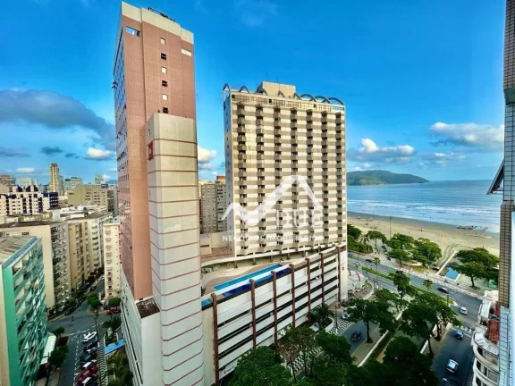 Imagem Oportunidade Vista mar no canal 3 - Santos, Próximo da Praia e andar alto !