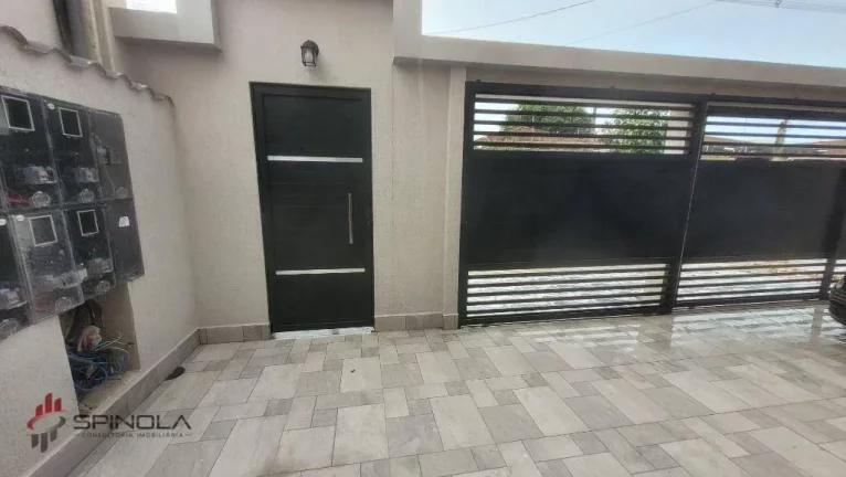 Imagem Sobrado com 2 dormitórios à venda, 57 m² por R$ 350.000,00 - Maracanã - Praia Grande/SP