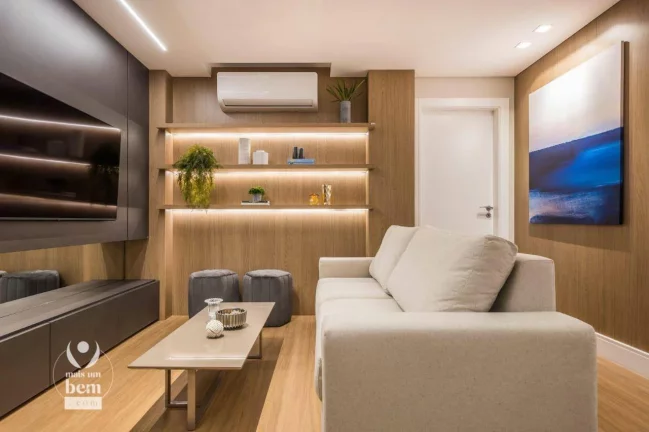 Imagem Apartamento com 3 quartos sendo 1 suíte máster com hidromassagem à venda, 109 m² por R$ 1.309.498 - Cristo Rei - Curitiba/PR