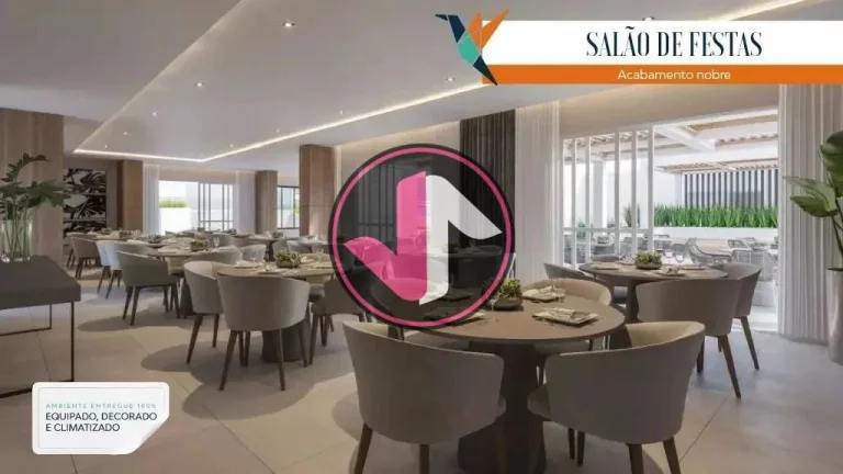 Imagem Condomínio Villaggio Volare Bairro Goiabeiras Cuiabá MT Apartamento de 2 Quartos, sendo 1 Suíte (...